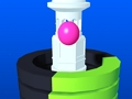 Jogo Pilha de bola de salto 3d  online