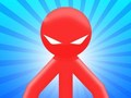 Jogo Stickman Vermelho vs Escola de Monstros  online