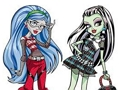 Jogo Livro de colorir para Monster High  online