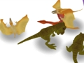 Jogo Dinossauros se fundem e lutam  online