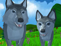 Jogo Animais selvagens do simulador de lobo  online