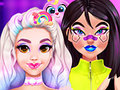 Jogo Rivalidade de moda Cyberpunk vs Candy  online