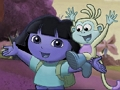 Jogo Dora, o desafio do quebra-cabeça  online