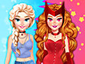 Jogo Transformação de princesa em super-herói  online