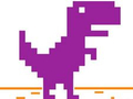 Jogo Corrida do Dino Roxo  online