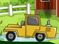Jogo Subida de colina de condução de trator 2D  online