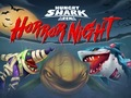 Jogo Noite de terror na arena do tubarão faminto  online