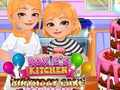 Jogo Cozinha da Roxie: Bolo de aniversário para a mãe  online