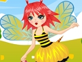 Jogo Vestir Menina Abelha  online