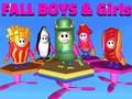 Jogo Meninos e meninas de outono  online