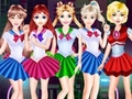 Jogo Traje de Batalha Sailor Girl  online