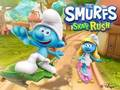Jogo A Corrida de Skate dos Smurfs  online