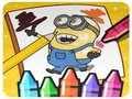 Jogo Minion Colorindo  online