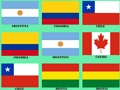 Jogo Bandeiras americanas de treinamento de memória  online