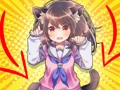Jogo Clicker Maravilhoso de Anigirls  online