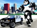Jogo Polícia Panda Robô  online