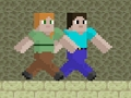 Jogo Steve e Alex Ender Mundo  online