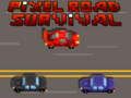 Jogo Sobrevivência na estrada de pixel  online