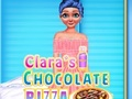 Jogo Pizza de chocolate da Clara  online