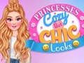 Jogo Princesas Looks aconchegantes, mas chiques  online