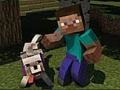 Jogo Minicraft: Aventura de Steve e Lobo  online
