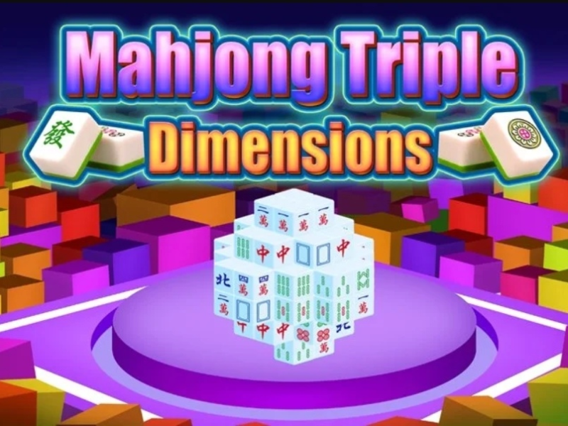 Jogo Mahjong Tripla Dimensões  online