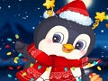 Jogo Fuga do Pinguim de Natal  online
