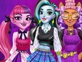 Jogo Mash Monstro da Princesa do Ensino Médio  online