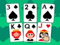 Jogo Tripeaks Solitaire Clássico  online