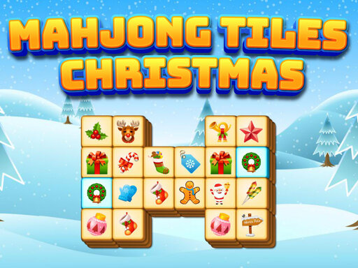 Jogo Mahjong Azulejos de Natal  online