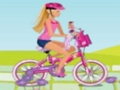 Jogo BARBIE ANDANDO DE BICICLETA  online