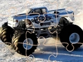 Jogo Quebra-cabeças de Monster Truck de inverno  online