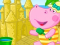 Jogo Aventuras na Praia do Hipopótamo  online
