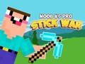 Jogo Noob vs Pro Stick War online