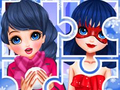 Jogo Quebra-cabeça de inverno  online