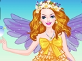 Jogo Vestir Barbie Anjo  online