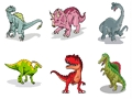 Jogo Cartões de dinossauro  online