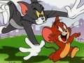 Jogo Jerry e Tom quebra-cabeça  online