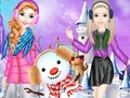 Jogo Moda Menina Estilo Inverno  online