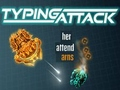 Jogo Ataque de digitação  online