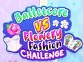 Jogo Balletcore vs Desafio de Moda Florido  online