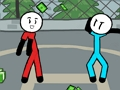 Jogo Fuga Louca do Stickman  online
