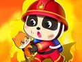 Jogo Bombeiro pequeno panda  online