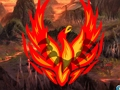 Jogo Fuga do Pássaro da Fênix na Terra Vulcânica  online
