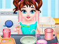 Jogo Escova matinal Baby Taylor  online