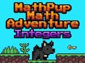 Jogo Números inteiros de aventura matemática MathPup  online