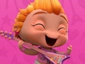 Jogo Mini Beat Power Rockers: amo minha guitarra  online