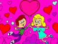 Jogo Coloração do dia dos namorados  online