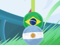 Jogo Argentina x Brasil  online