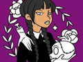Jogo Quarta-feira: Páginas para colorir da Família Addams  online
